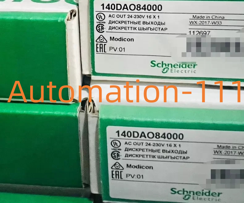 1 Pcs New Original Schneider 140DAO84000 AC Output Module 120 days warranty