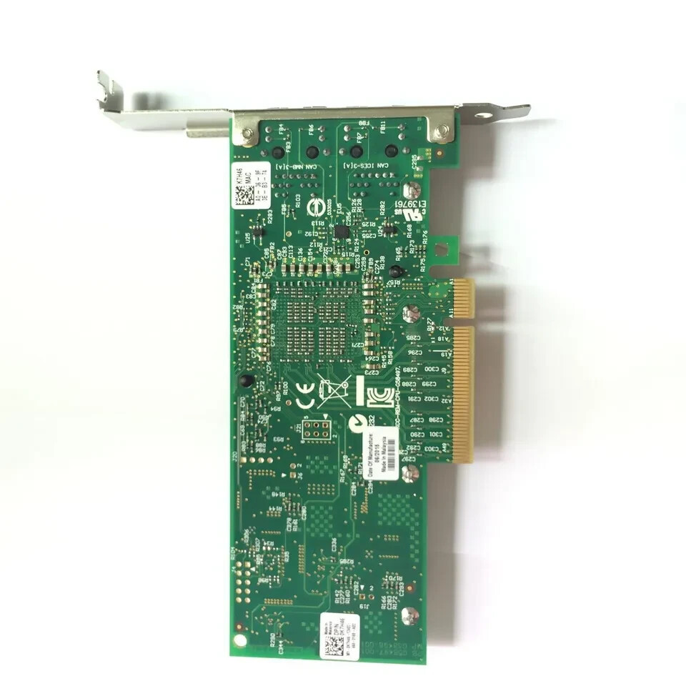 Genuine Dell/Intel X540-T2 Dual Port 10GbE Converged Network Adapter K7H46 3DFV8