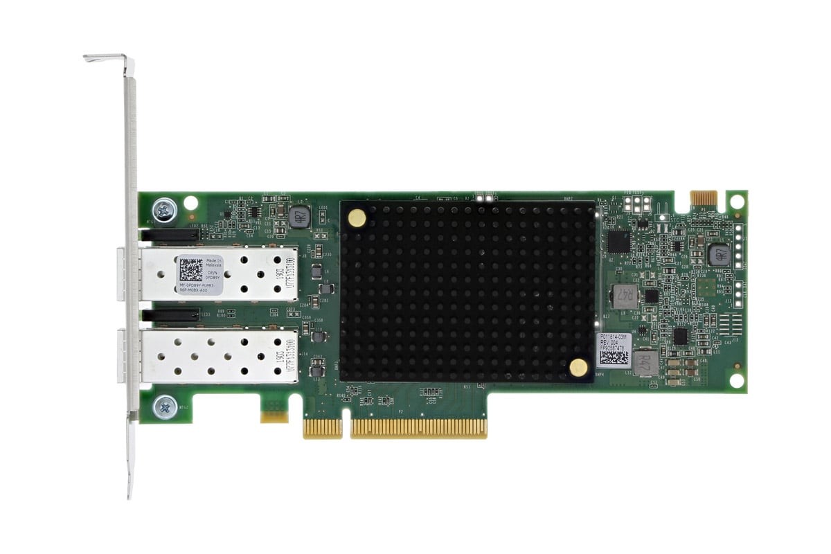 Dell Emulex LPe35002 HBA 32Gb FC Dual Port Low Profile – 8GT11