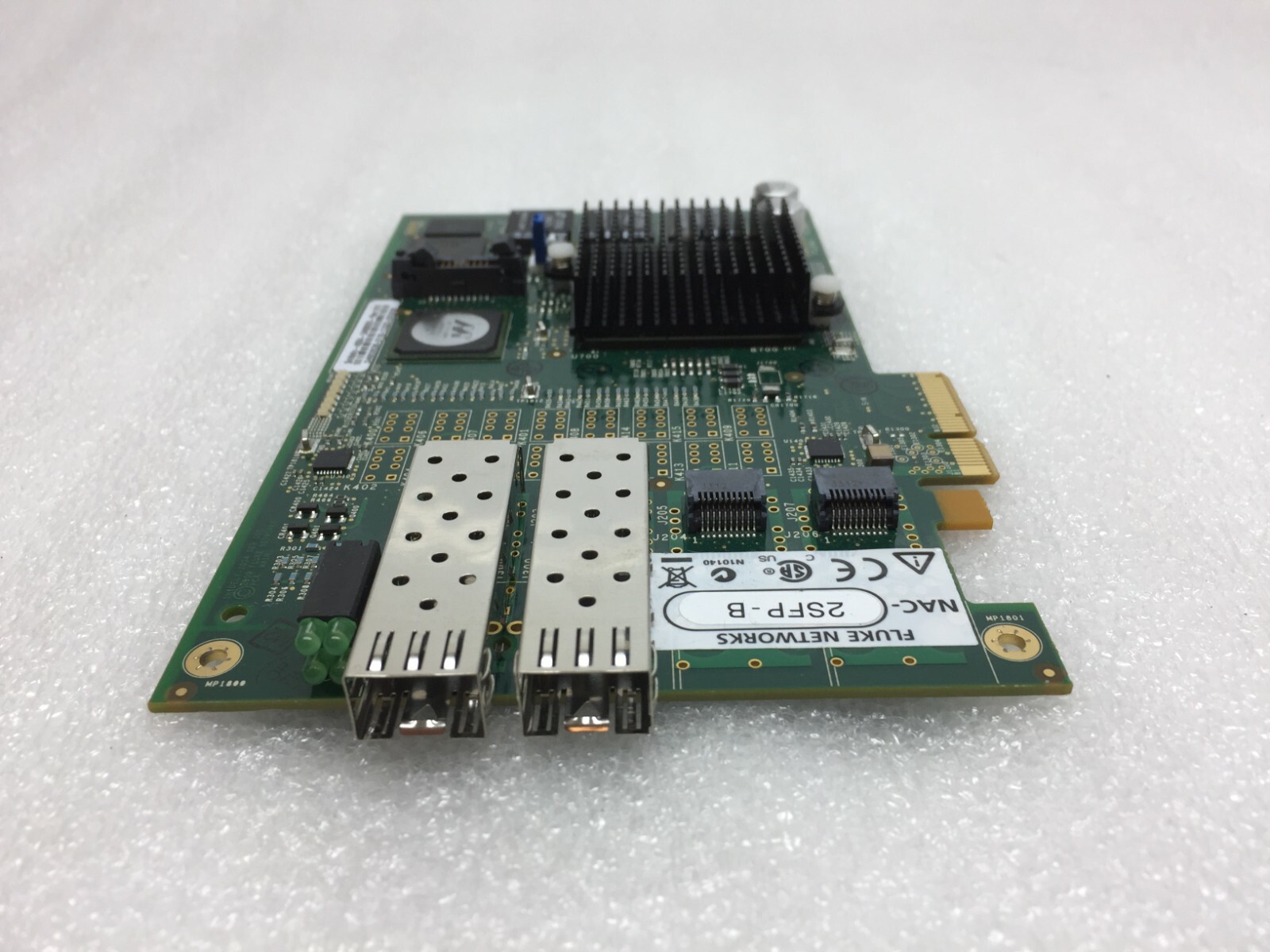 NAC-2SFP-B Fluke Networks Dual Port Fibre Channel Adapter Card Great Condition