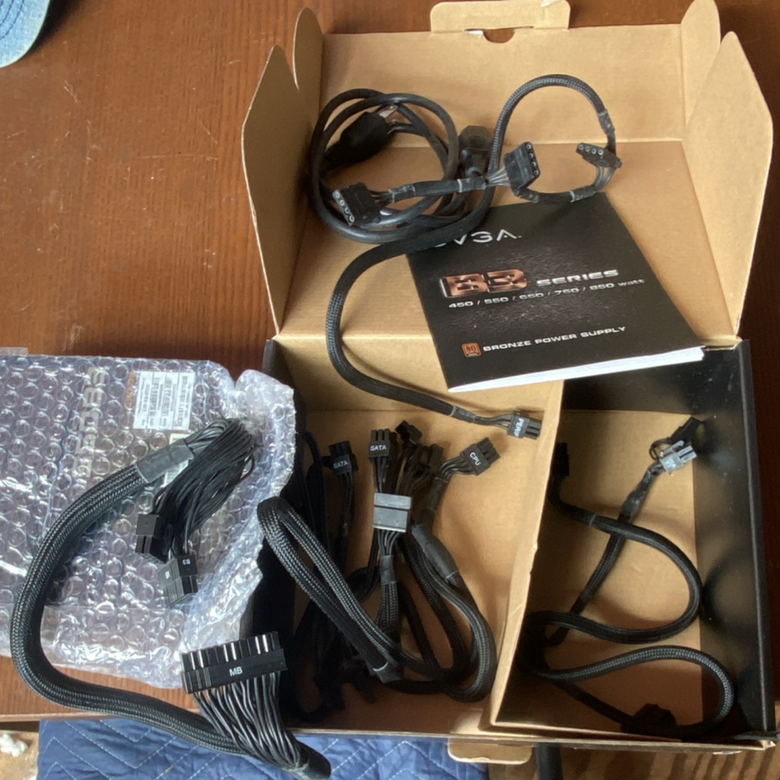 EVGA 550 B3 550W 80+ Bronze Fully Modular ATX Power Supply 220-B3-0550-V1