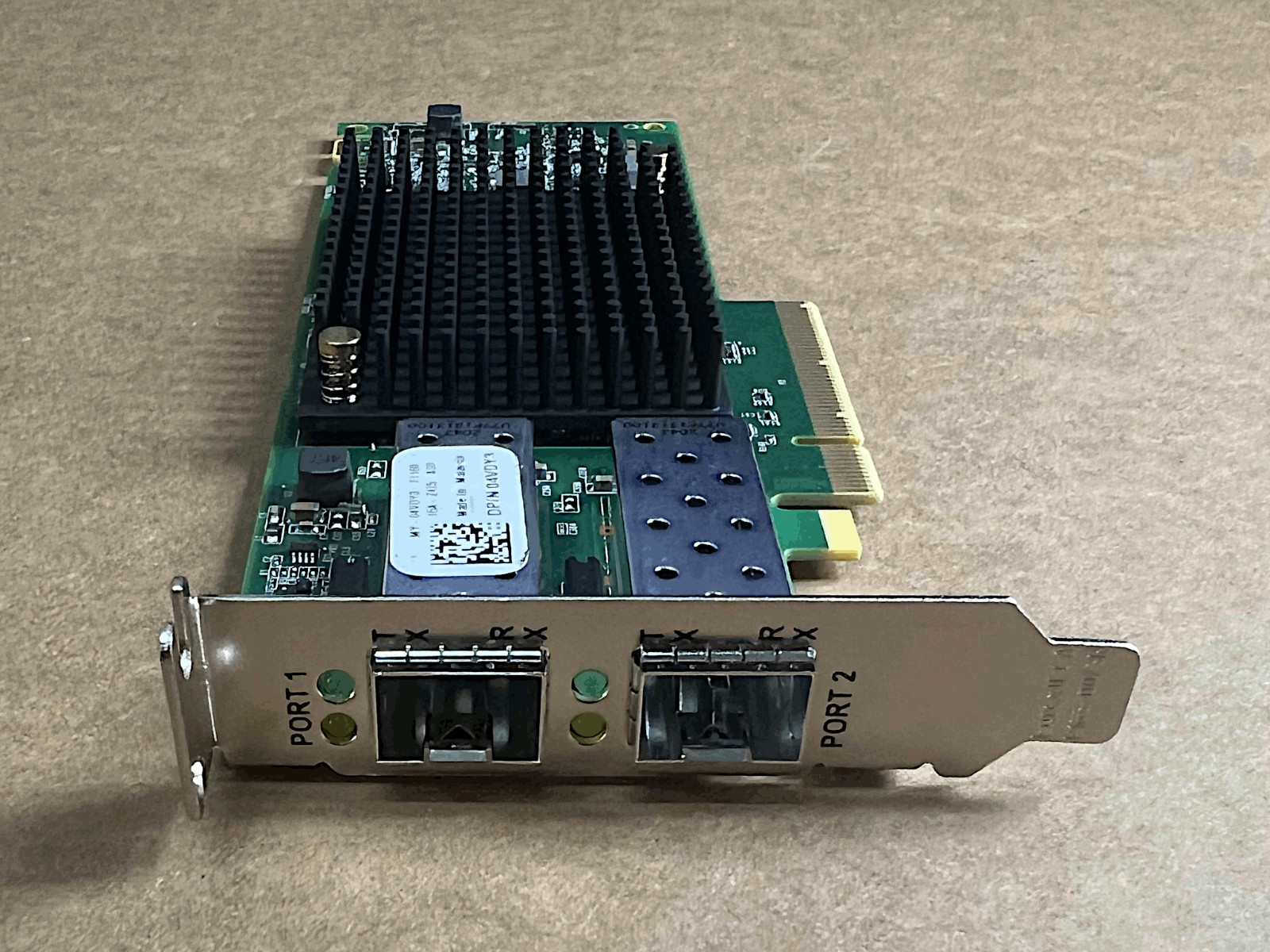 Dell Emulex LPE35002 2-Port 32Gb Fibre Channel PCI-e 4.0 x8 HBA – LP – 4VDY3