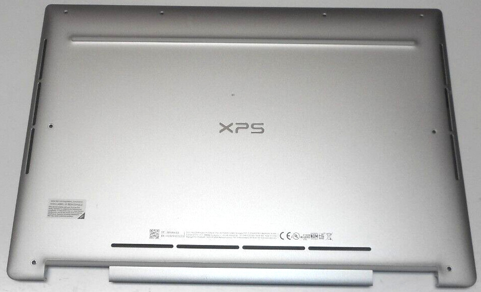 Dell OEM XPS 13″ (7390) 2-in-1 Bottom Base Metal Cover Assembly BIN14 2CXR0