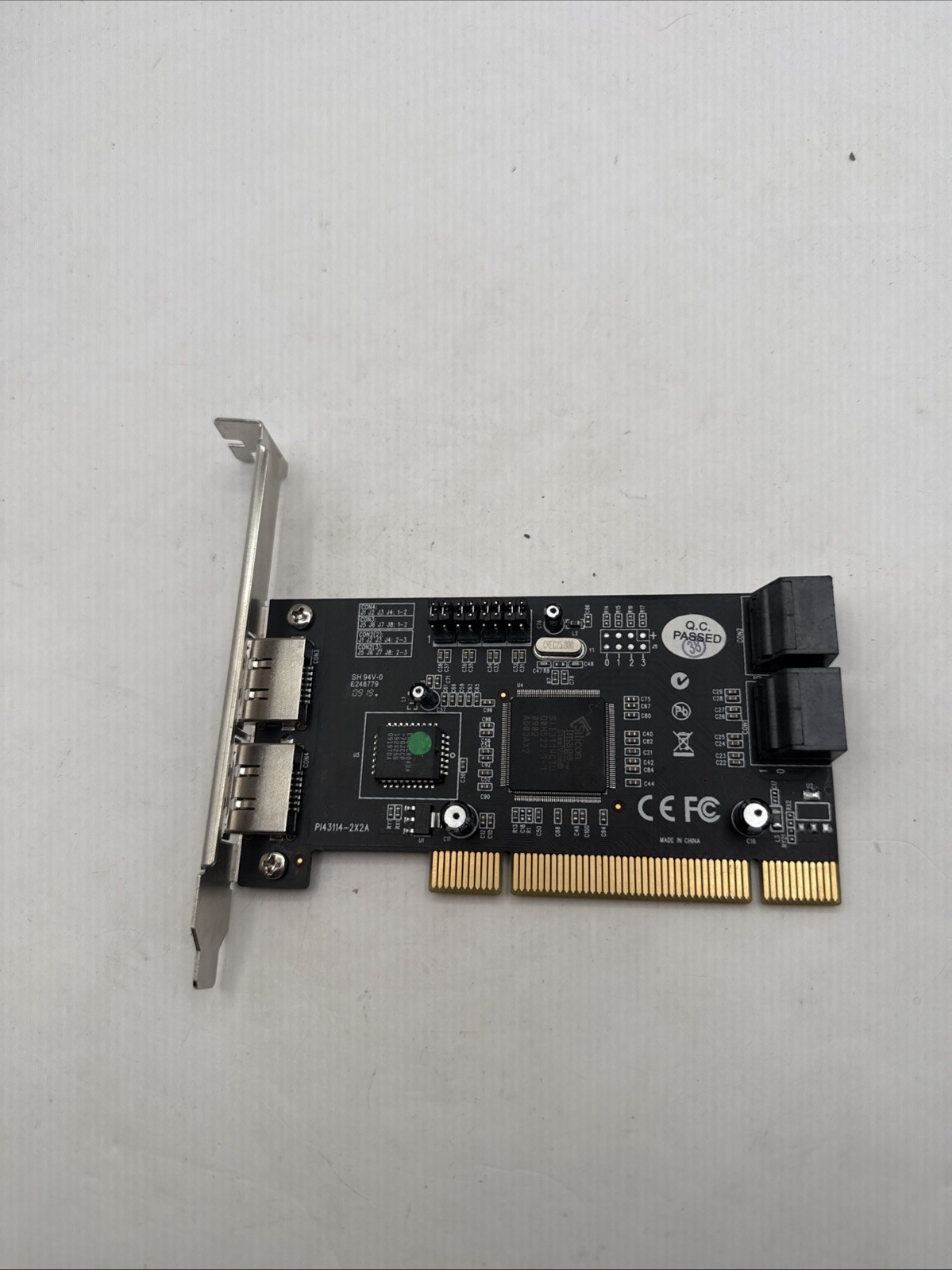 Vantec 4 Channel 6-Port SATA 6Gb/s PCIe RAID Host Card GREAT CONDITION FREE SHIP