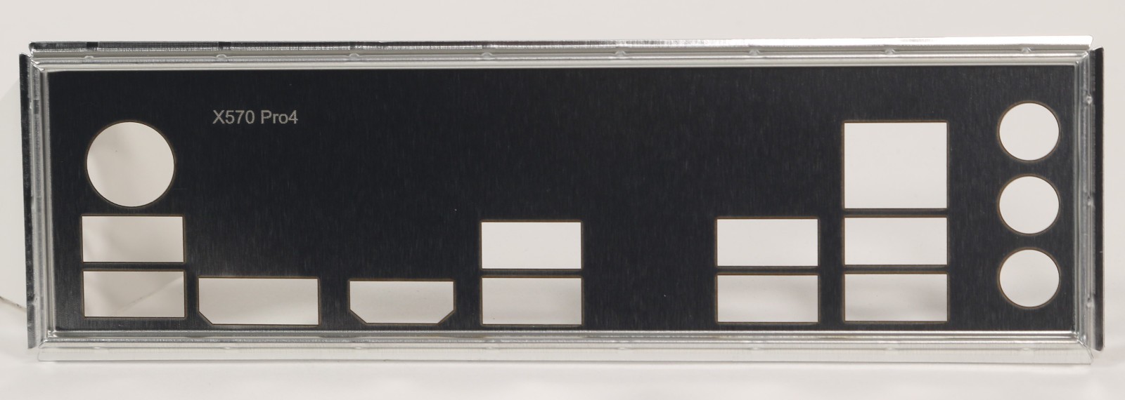 IO Shield for ASRock X570 Pro4 ATX Motherboard