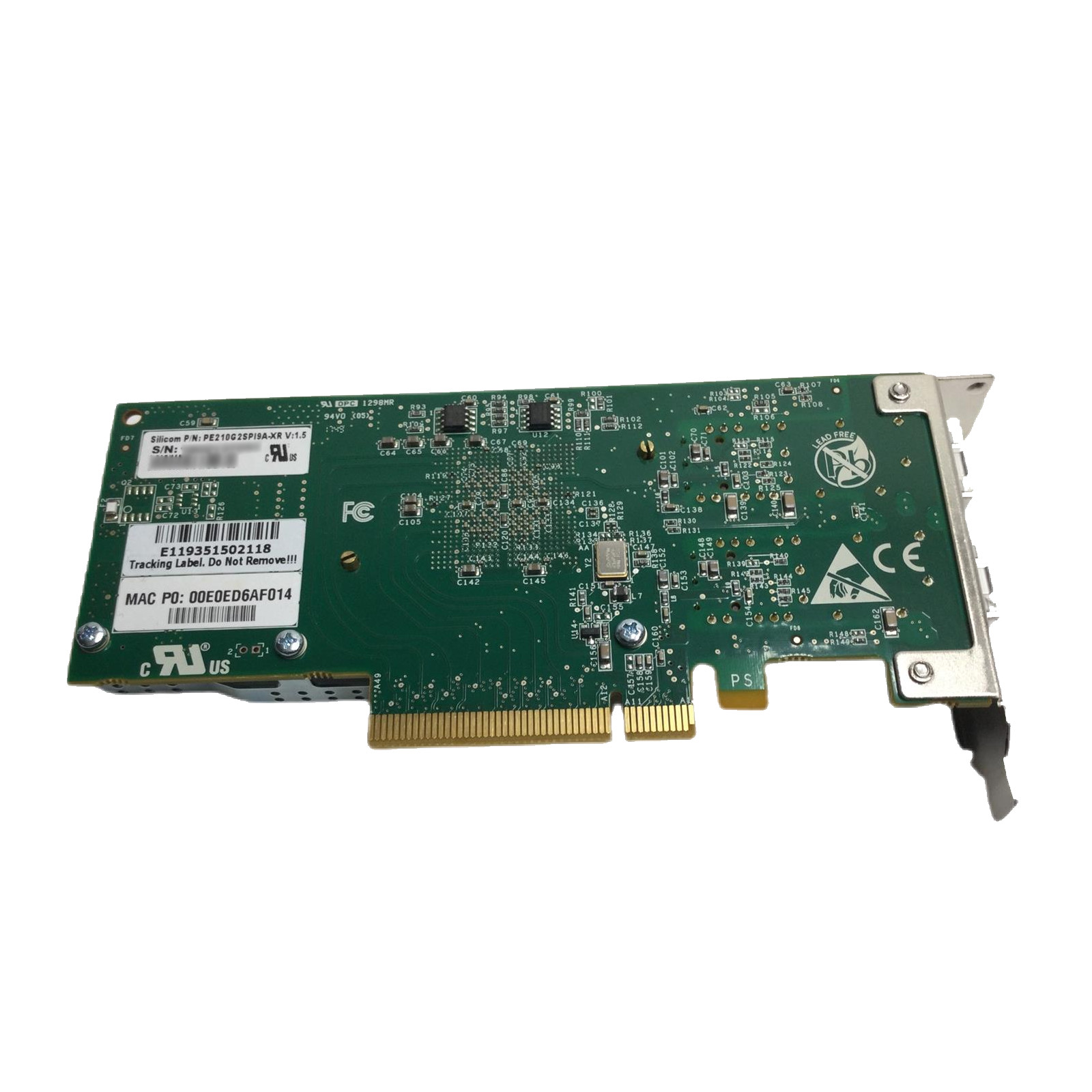 Intel OEM X520-DA2 Dual Port SFP+ 10GB Ethernet Server Adapter w/ Both Brackets