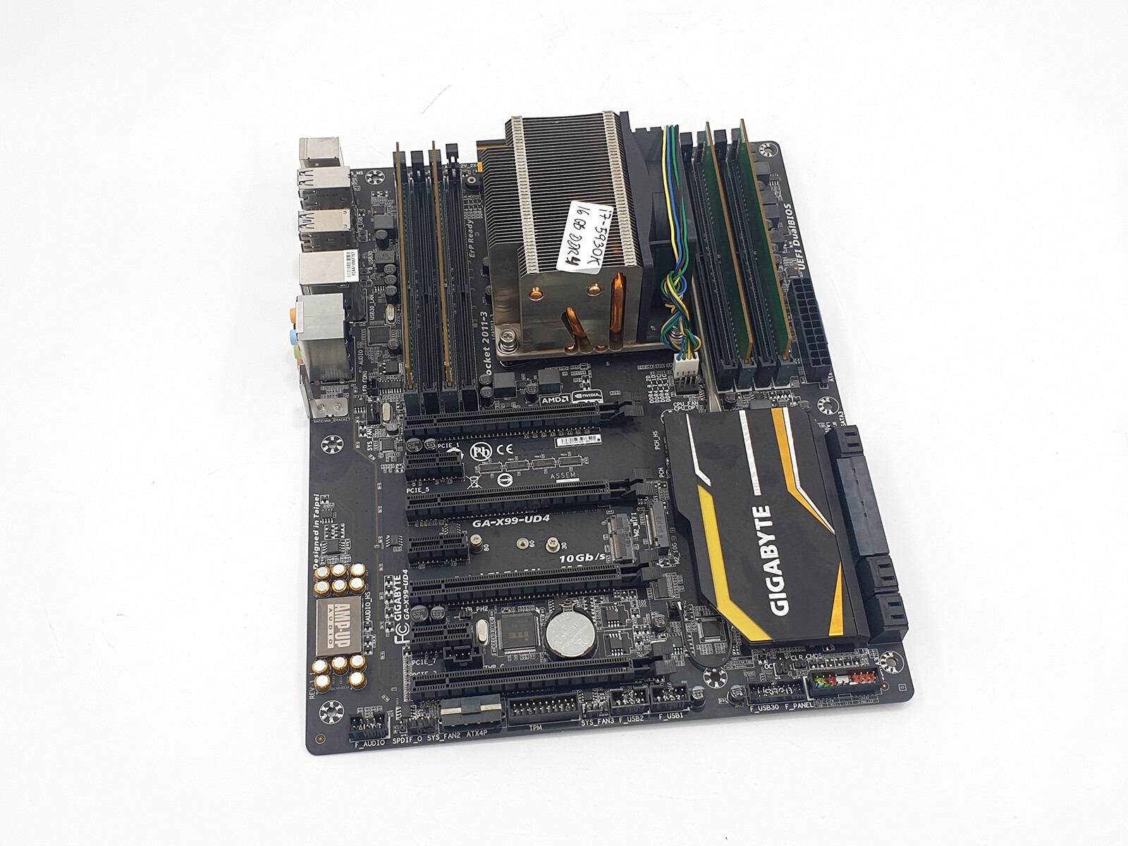 GIGABYTE GA-X99-UD4 Gaming Motherboard i7-5930K CPU 16GB DDR4 RAM