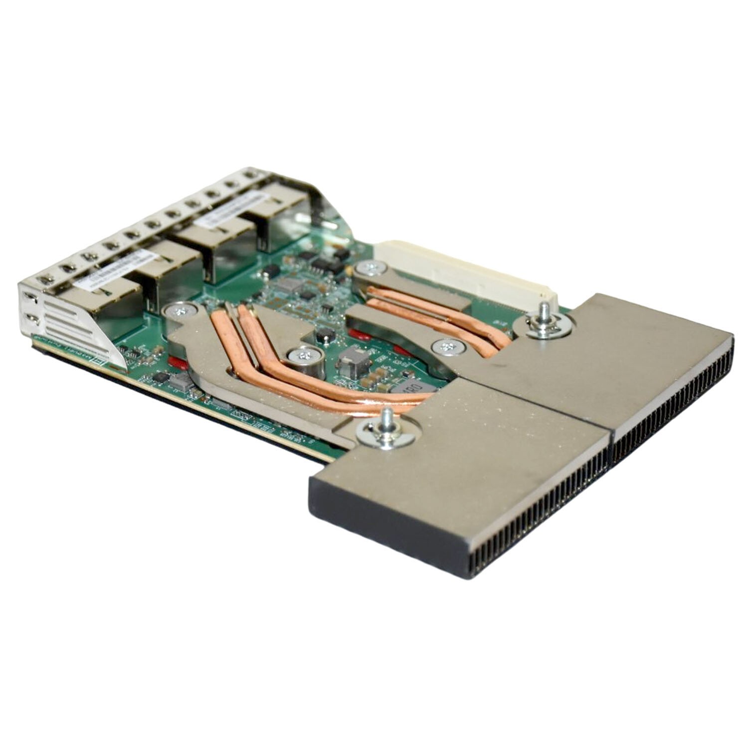 Dell QLogic QL41164 4-Ports 10GbE RJ45 Base-T PCIe Network Daughter Card X1TD1