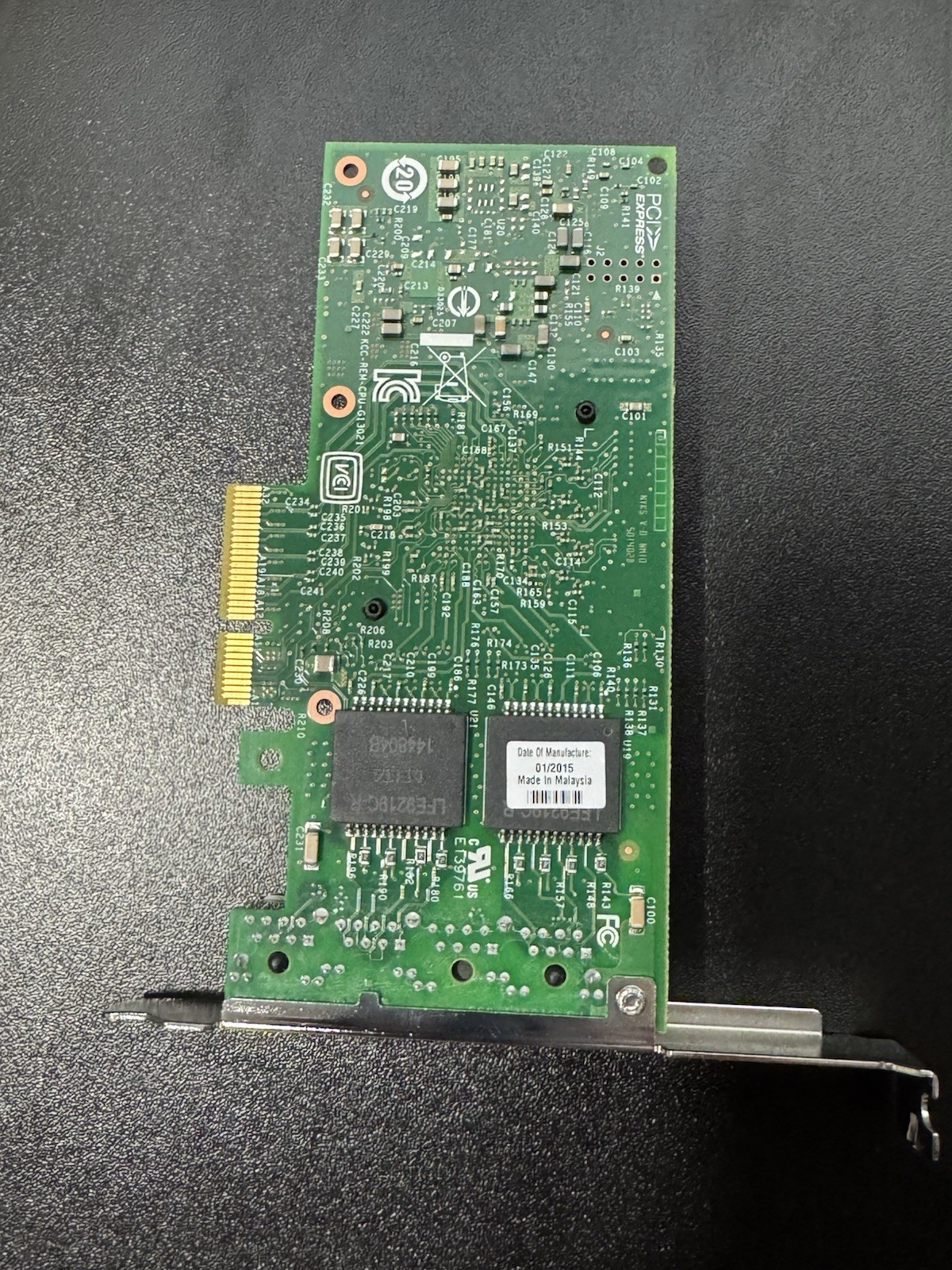 Cisco 74-10521-01 Quad Port 1Gb Network Adapter UCSC-PCIE-IRJ45 V01 Full Height