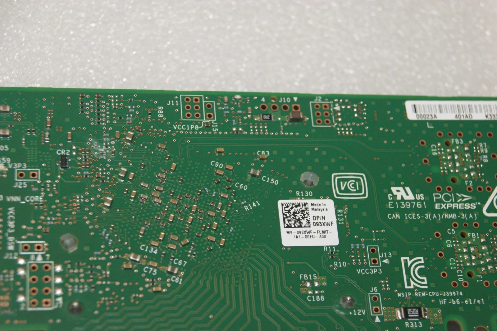 Intel QuickAssist Adapter 8970 QAT Accelerator x16 100Gb PCI-E Dell 93XWF FH