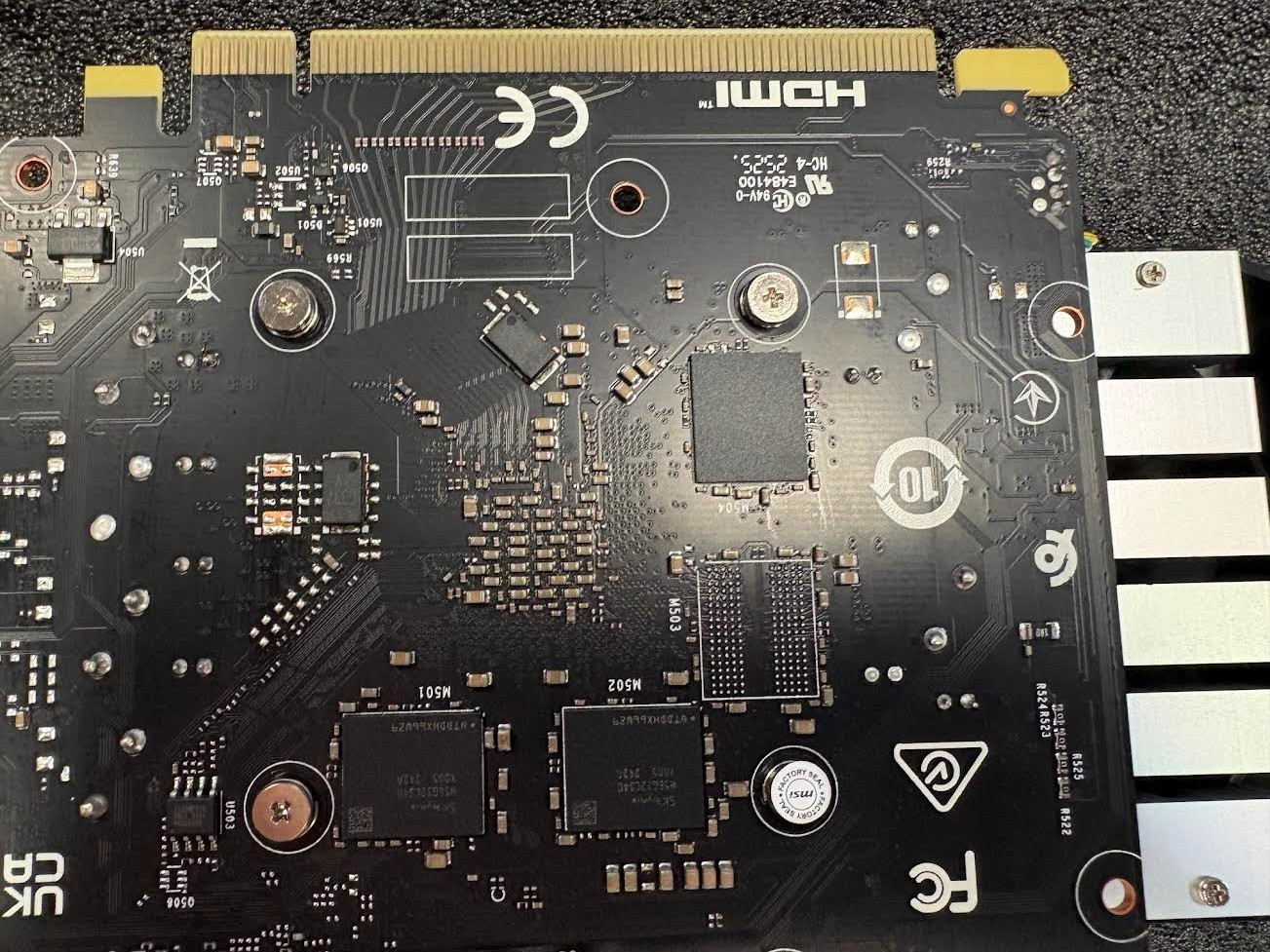 MSI GeForce RTX 3050 VENTUS 2X 6G OC Graphic Card – USED