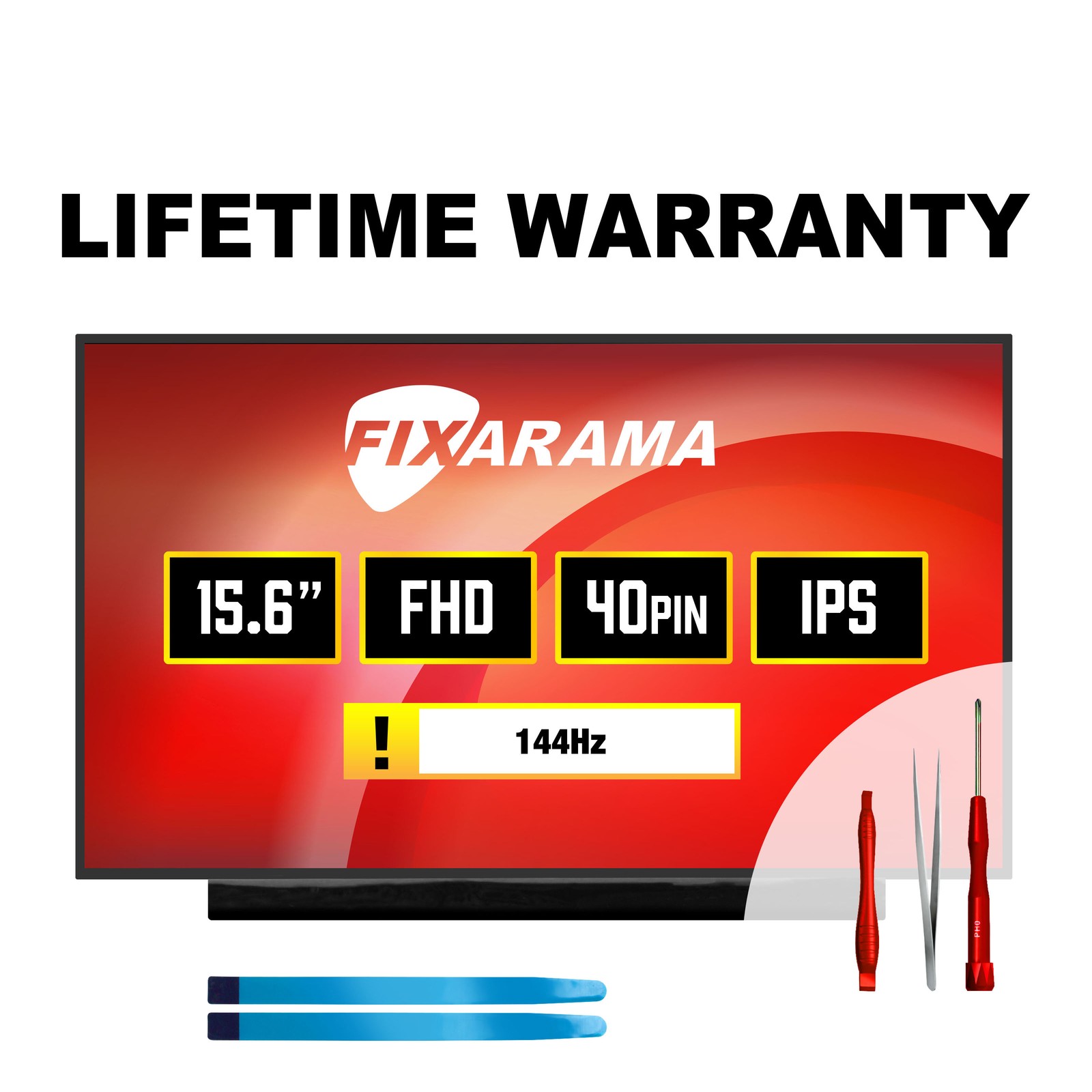 Dell G5 15 SE 5505 P89F 144Hz FHD IPS LCD Screen + Tools GRADE A+ FIXARAMA