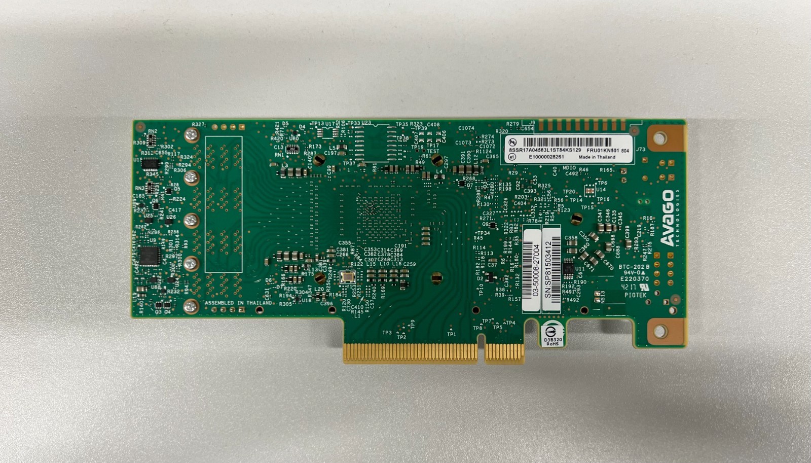 01KN501 LENOVO THINKSYSTEM 430-16I 12GB SAS/SATA NETWORK ADAPTER