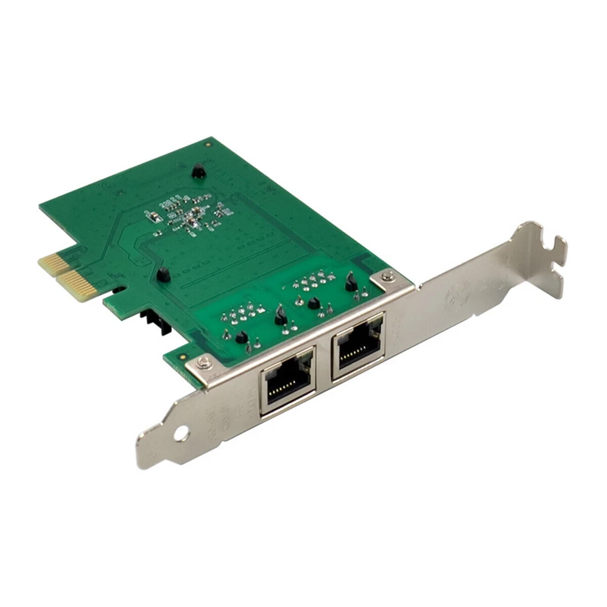 For Intel 82571 controller 1.25G NIC Network Card Dual RJ-45 Port PCIe X1