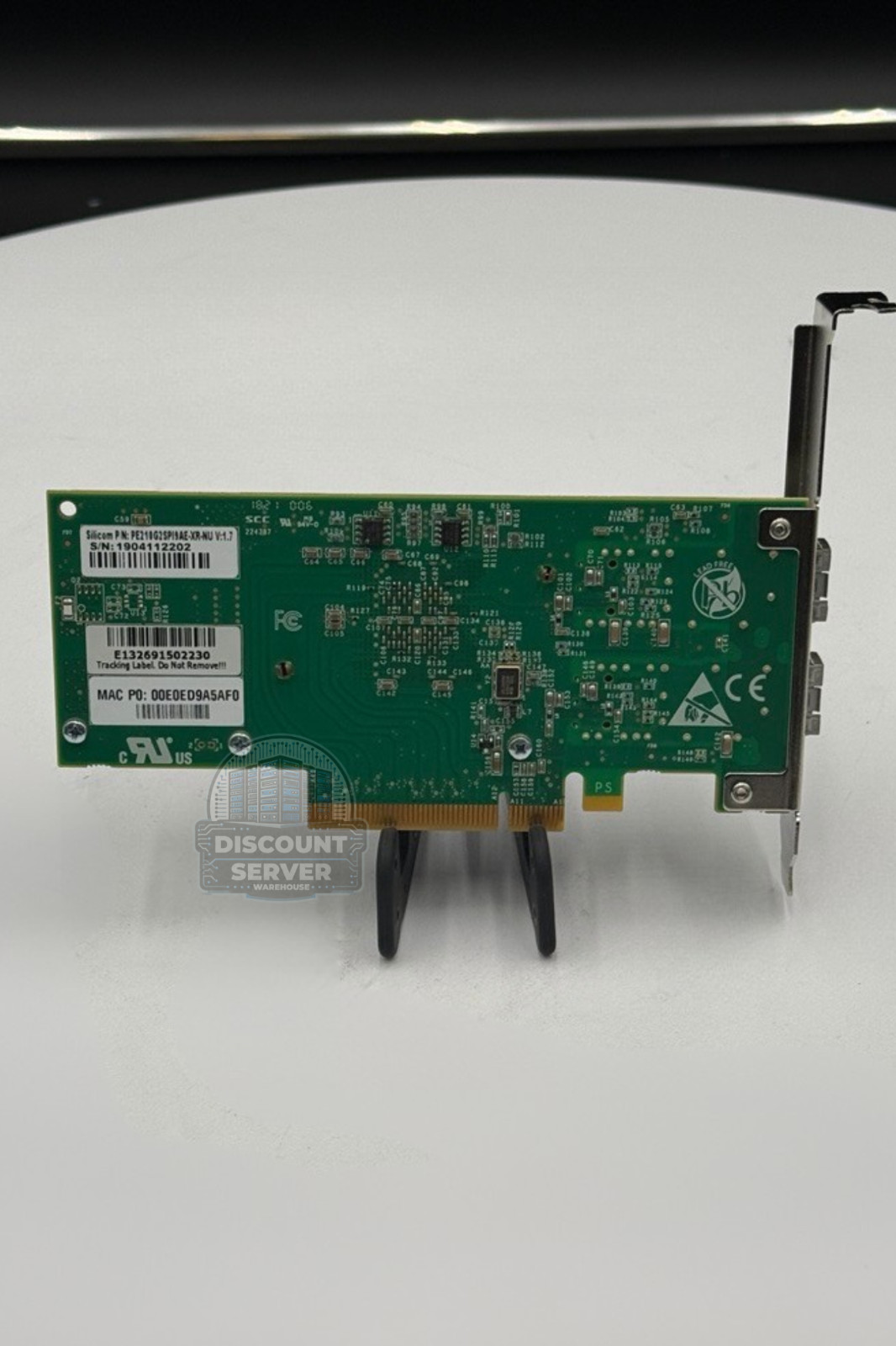 Intel 10GB Dual Port SFP+ PCIe Ethernet Adapter X520-DA2 PE210G2SPI9AE-XR FH