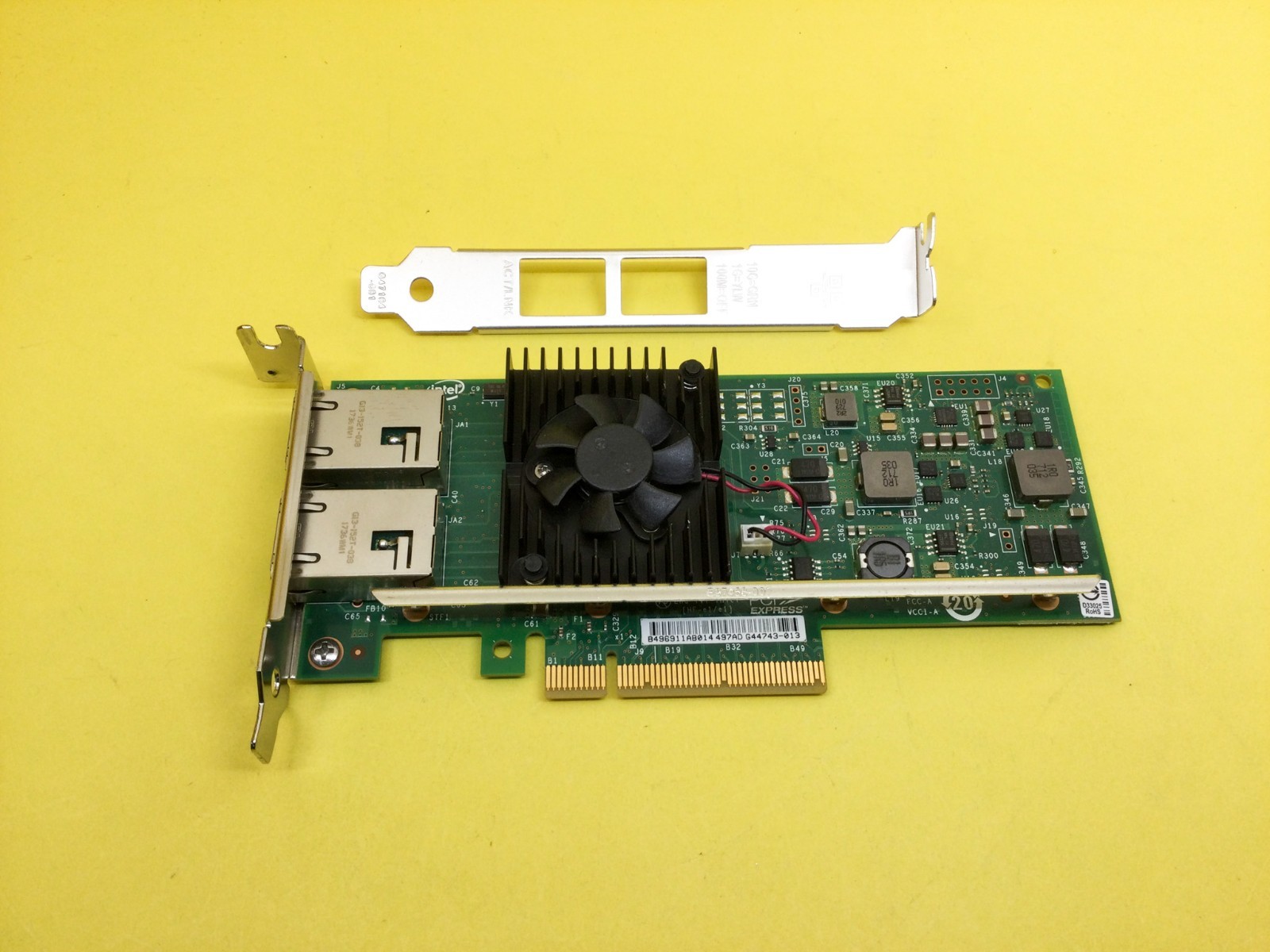 X540-T2 INTEL DELL CONVERGED DUAL PORT NETWORK ADAPTER K7H46 & 3DFV8