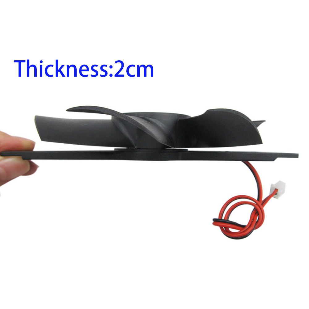 2Pcs Case Cooling Fan DC 18V 0.20A 110mm for Induction cooker repair