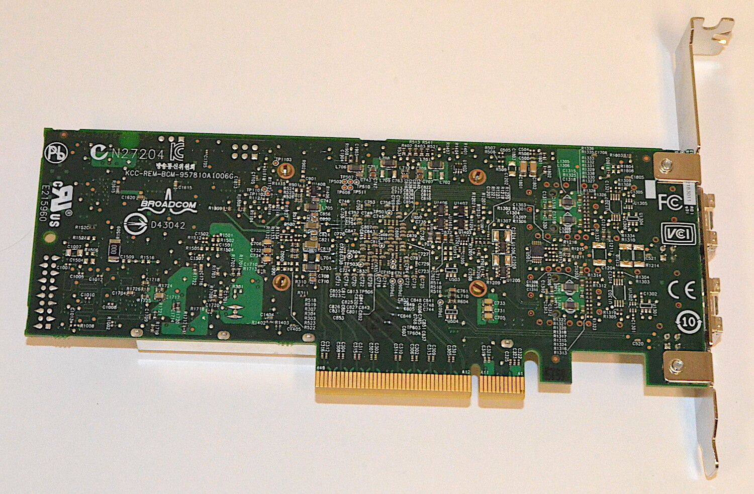 Broadcom 57810S DP 10GbE CNA PCI-e Card *Used* Dell Part Number 0N20KJ
