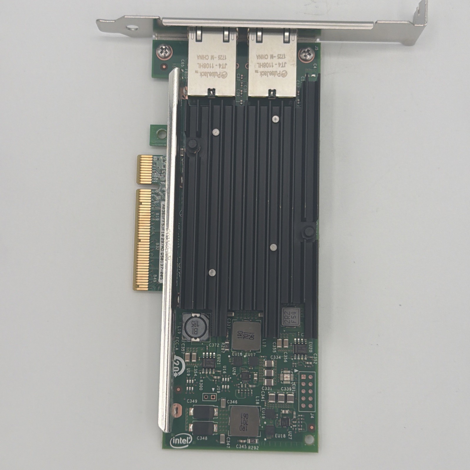 Intel / Lenovo x540-T2 Dual Port 10GbE RJ45 Low Profile Network Card – 49Y7972