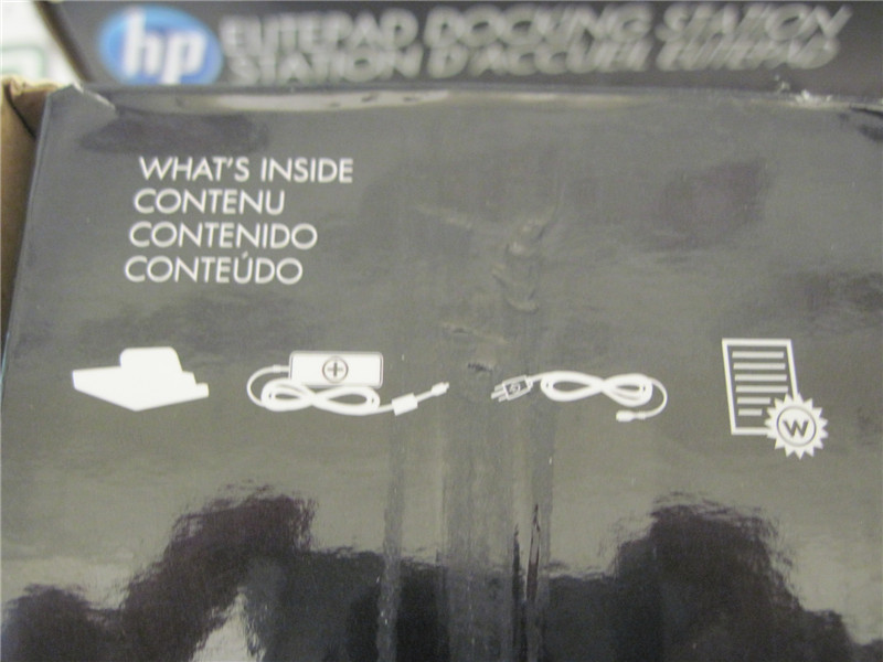 HP ElitePad Docking Station, 4x USB 2.0, HDMI, VGA, Ethernet, Audio (Lot of 2)