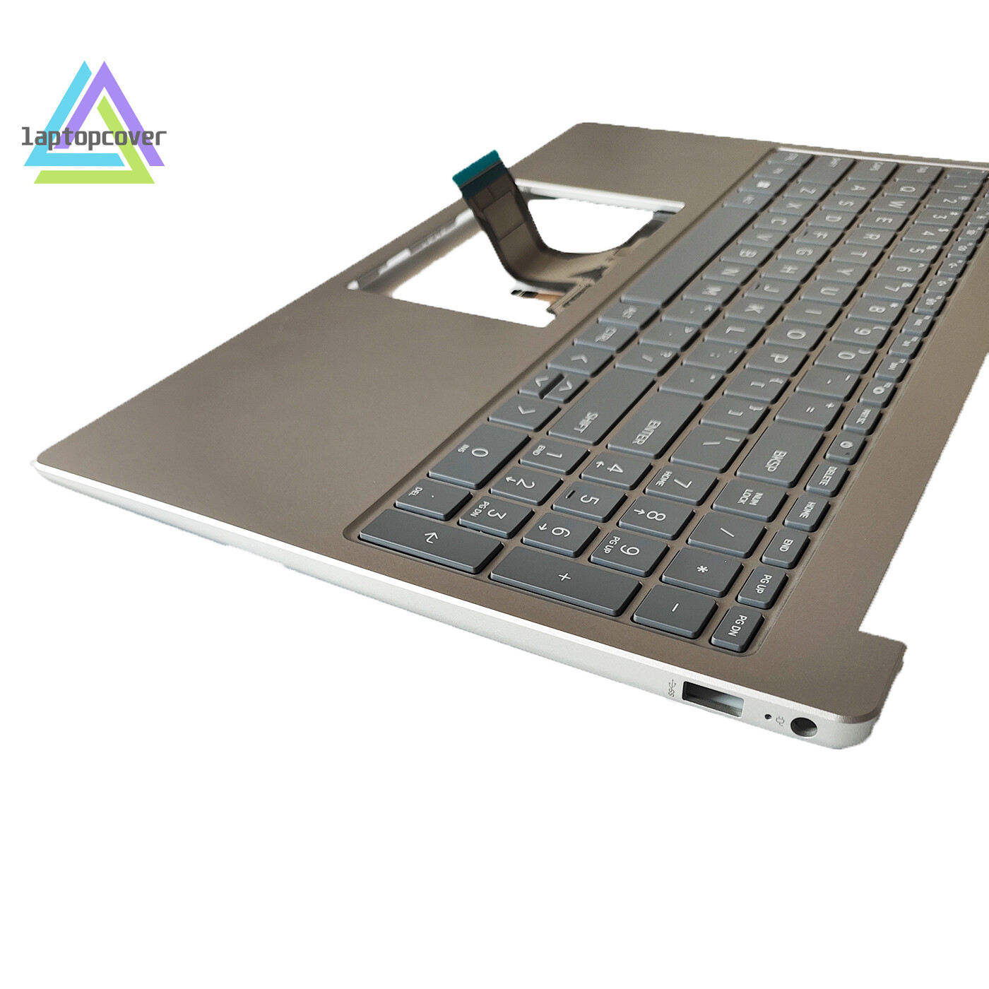 New Upper Case Palmrest With Backlit Keyboard For HP 15-FC 15-FD N36752-001