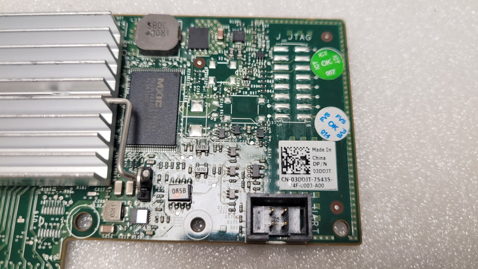Dell Dual Port 6Gbps SAS PCI-E Host Bus Adapter 03DDJT Low Profile Bracket