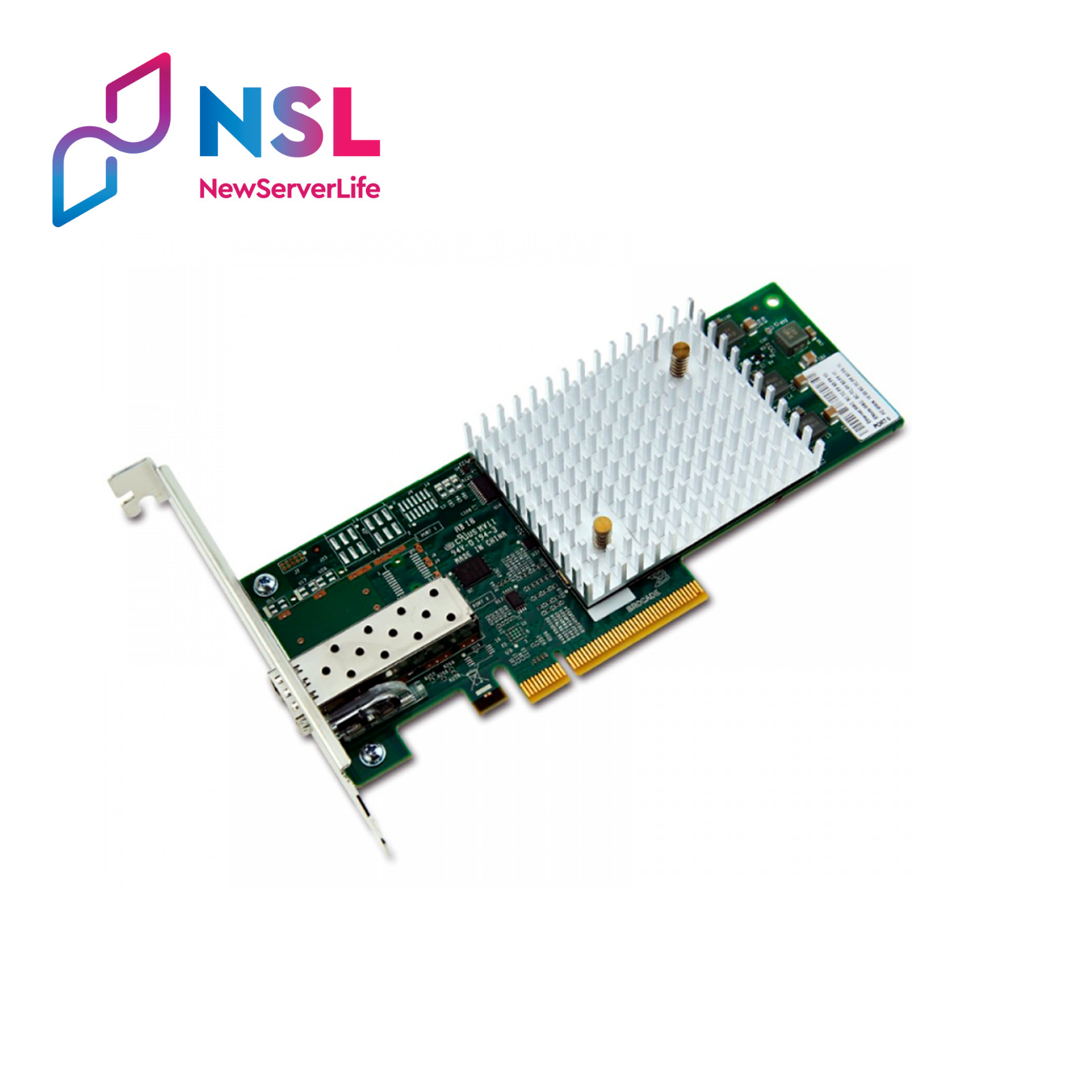 DELL BROCADE 1x 10Gb SFP+ PCIe Network Daughter Card High Profile BR-1860-1F00