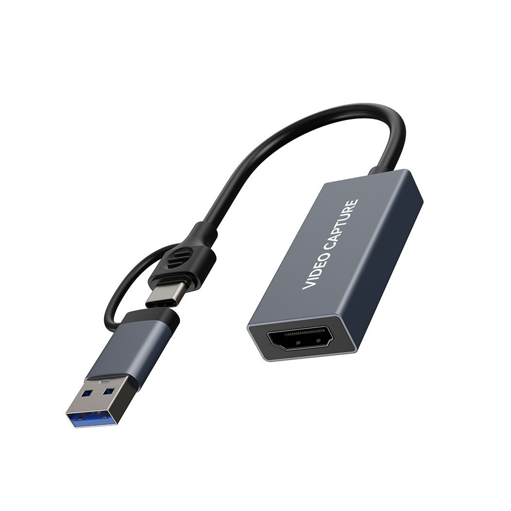 4K HDMI Video Capture Card 1080p60 USB 3.0 Type-C Game Capture for PS5/Xbox OBS