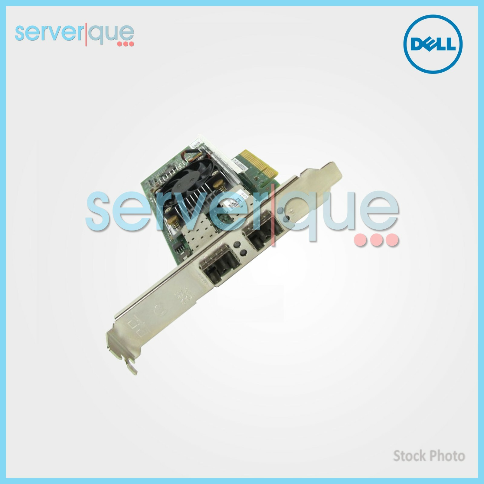 N20KJ Dell Broadcom 57810S 10GbE PCIe 2.0 X8 SFP Dual-ports Network Adapter
