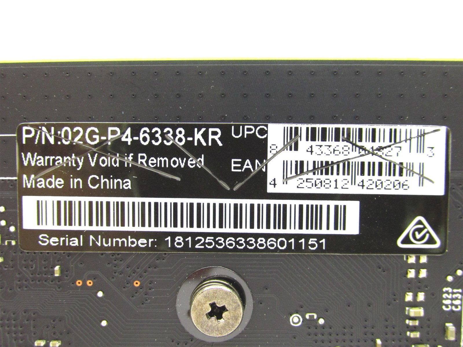 EVGA GeForce GT 1030 02G-P4-6338-KR 2GB GDDR5 2xDVI-D Graphics Card TESTED
