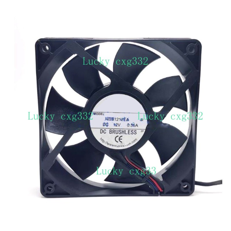 Cooling Fan For HDB1212EA-R DC12V 055A 12CM New