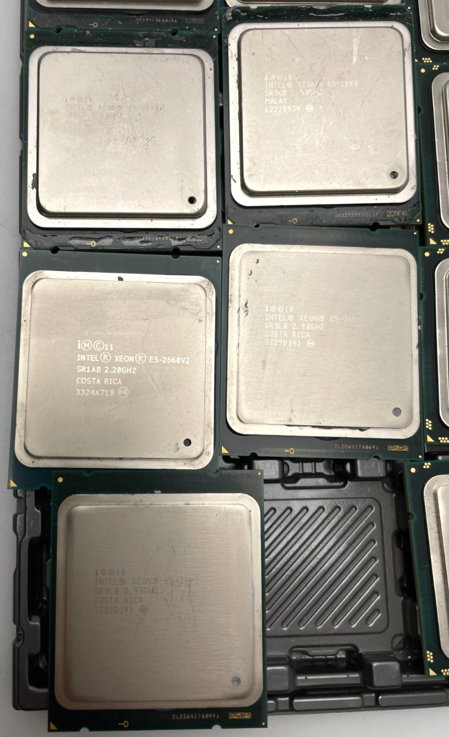 Mixed Lot of 16 Intel Xeon E5 and X5 Processors – See Description!