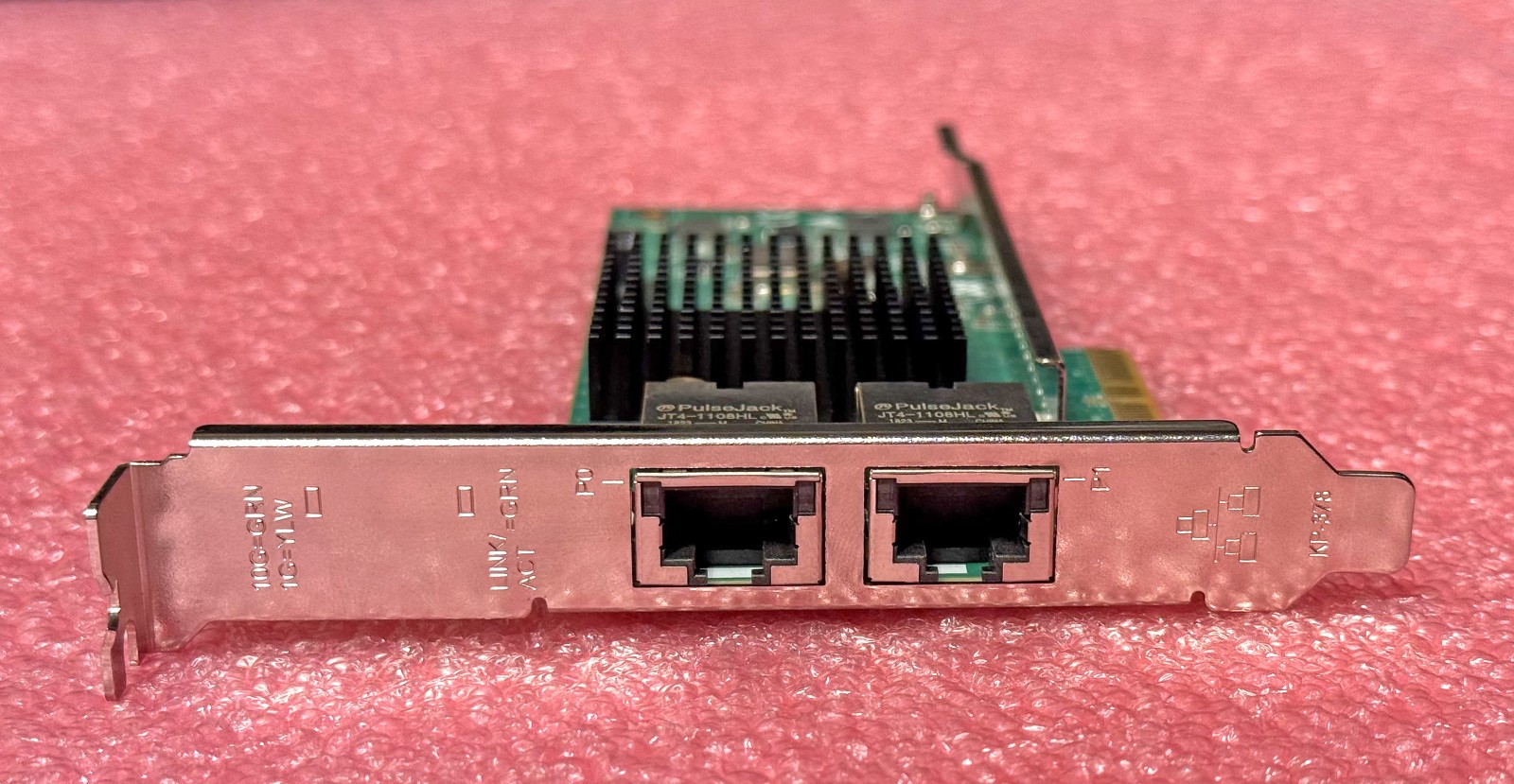 Intel X550-T2 Dual-port RJ45 2.5/5/10GbE NIC PCIe 3.0 x4 Network Adapter NBase-T