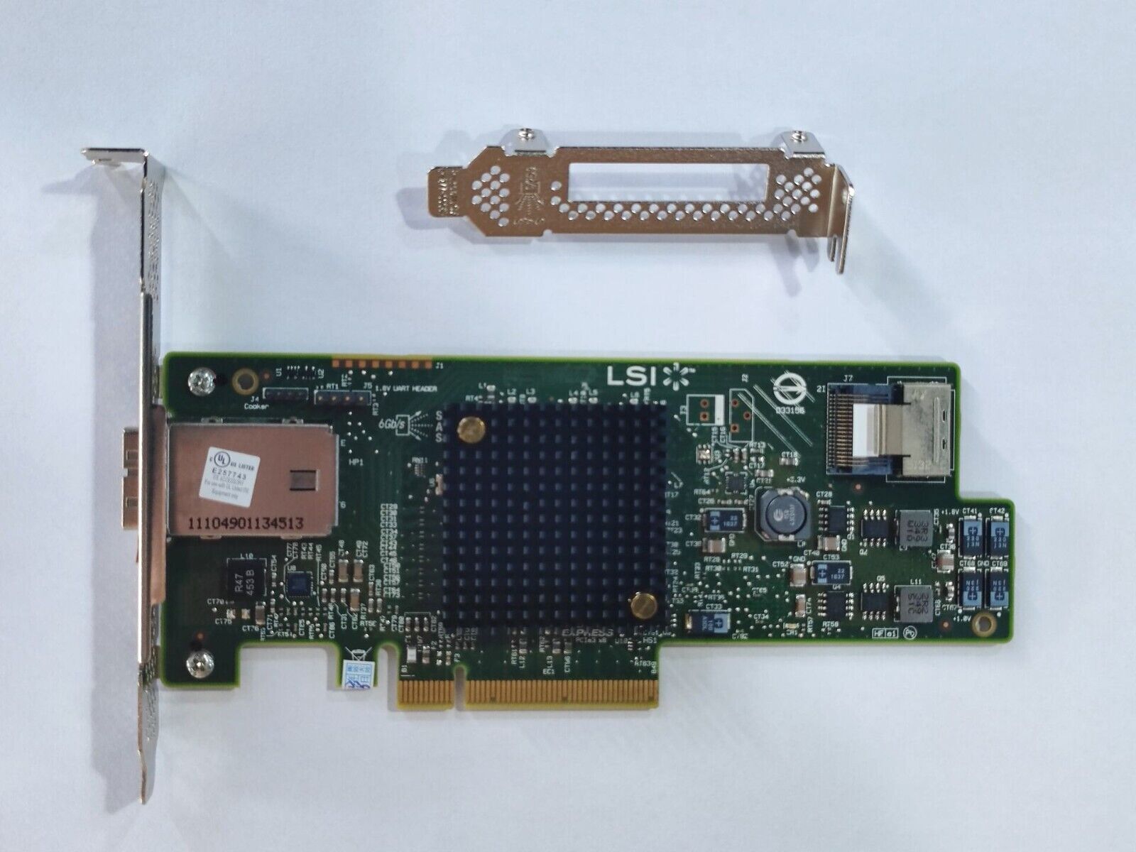 LSI SAS 9207-4i4e SAS HBA 6Gbps PCI-E 3.0 P20 IT Mode for ZFS FreeNAS unRAID
