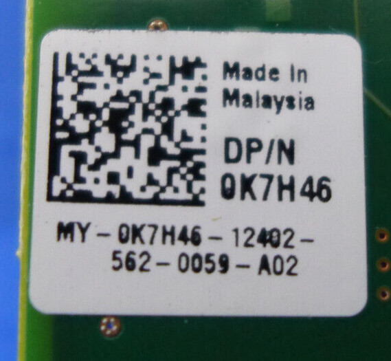 Intel X540-T2 Dual Port 10GB High Profile Network Adapter Dell K7H46