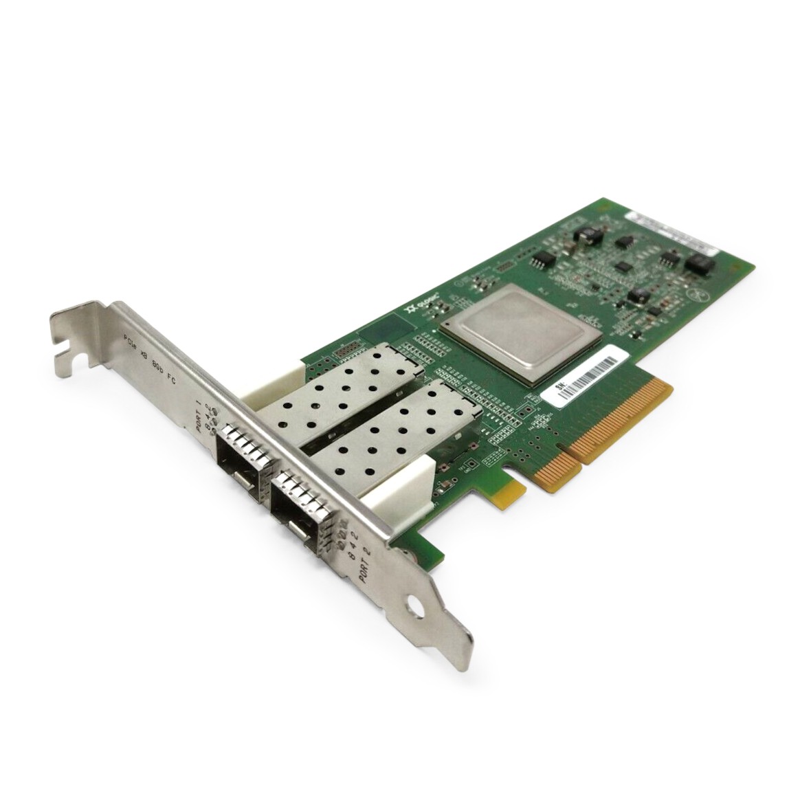 Dell 0MFP5T Qlogic QLE2562 Dual-Port 8GB FC PCIe 2.0 x8 NIC Full Height Bracket