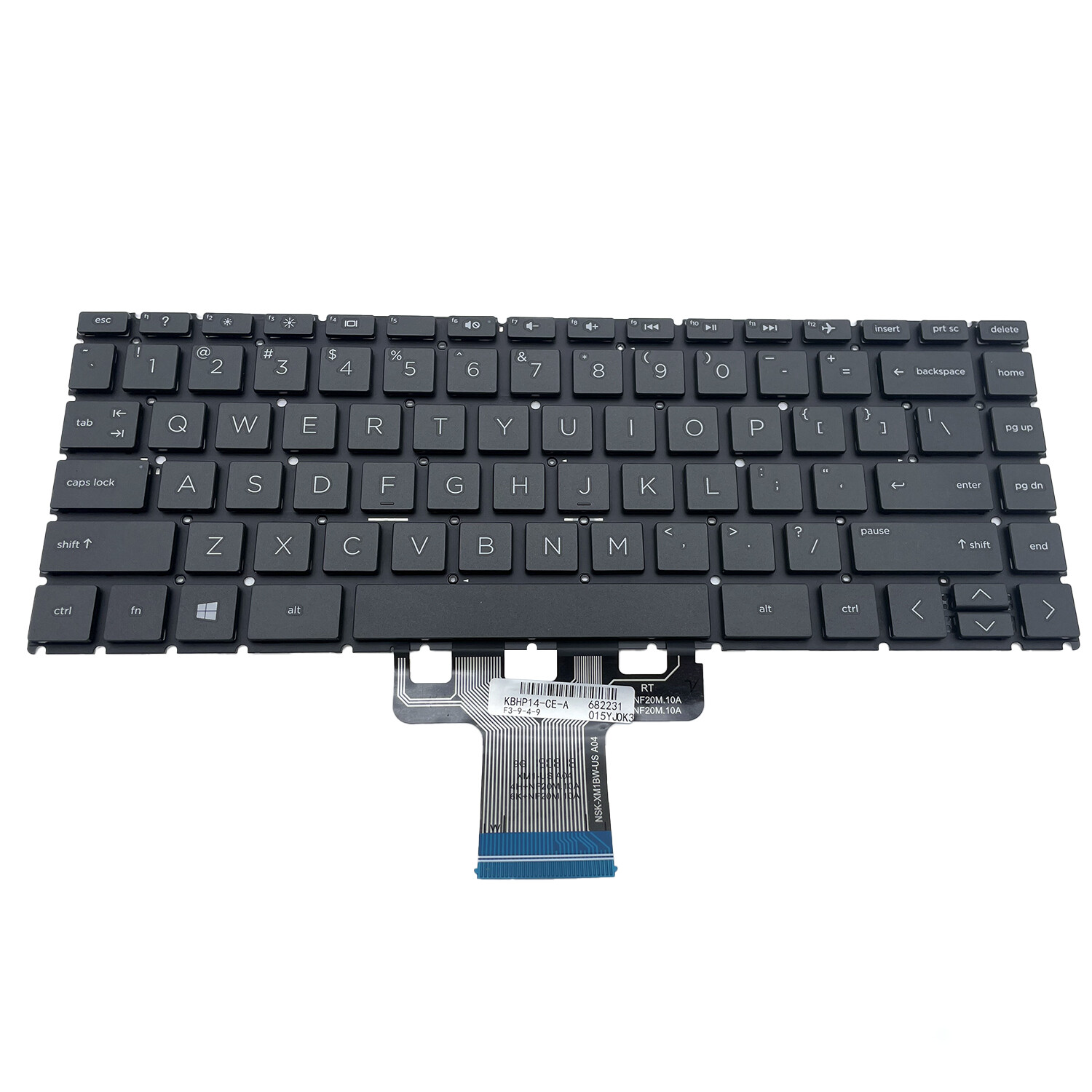 For HP 14-dq1045cl 14-dq1037wm 14-dq0005dx 14-dq0003dx Laptop Black Keyboard