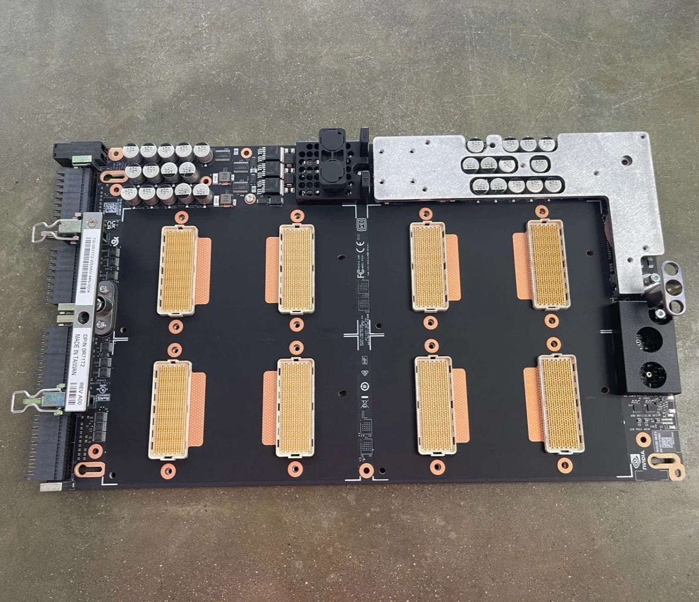 NVIDIA HGX A100 4 GPU SXM4 Baseboard computing and AI infrastructure DELL R71T2