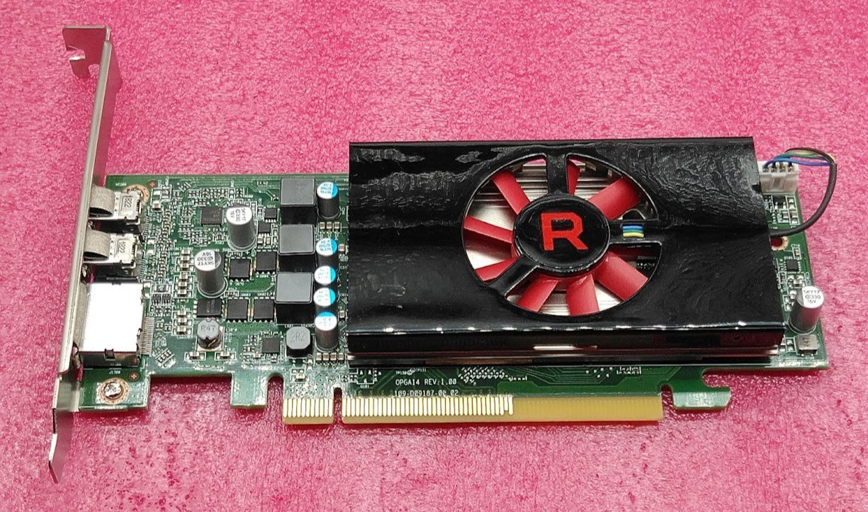 Dell AMD Radeon RX 550 – 0NDRG5 – GPU High Profile 4GB GDDR5 Dual Mini DP & DP