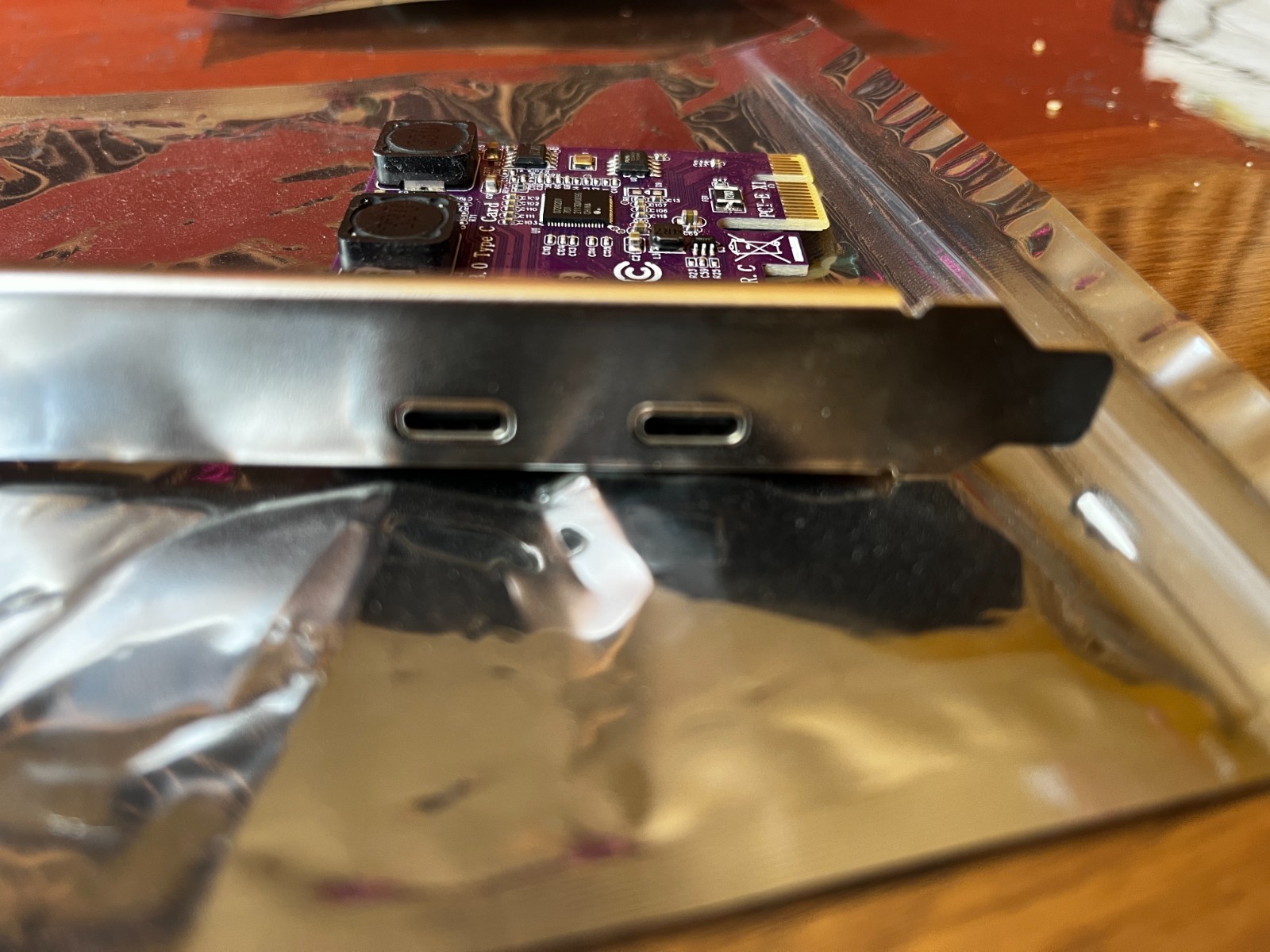 FebSmart PCIE card for 2x USB-C 3.0 connections