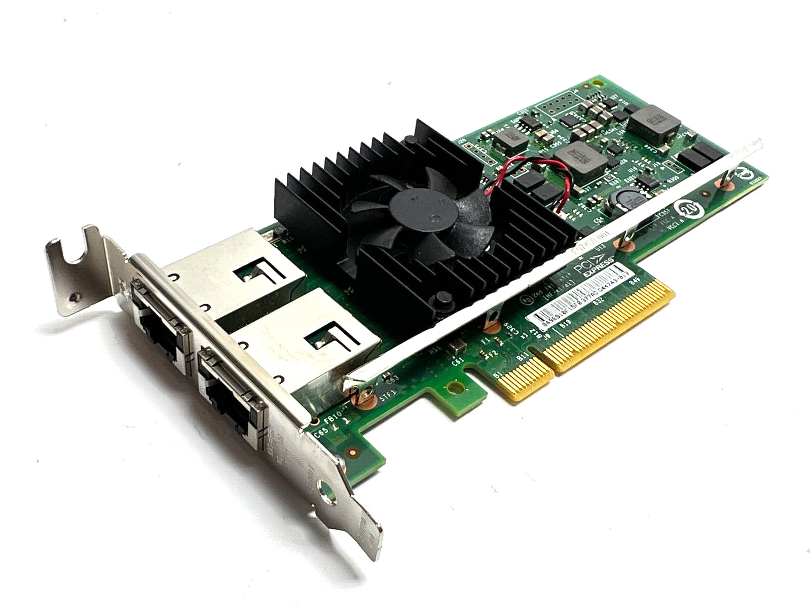 INTEL DELL X540-T2 DUAL PORT 10Gb NETWORK CONVERGED ADAPTER 0K7H46 03DFV8 LP