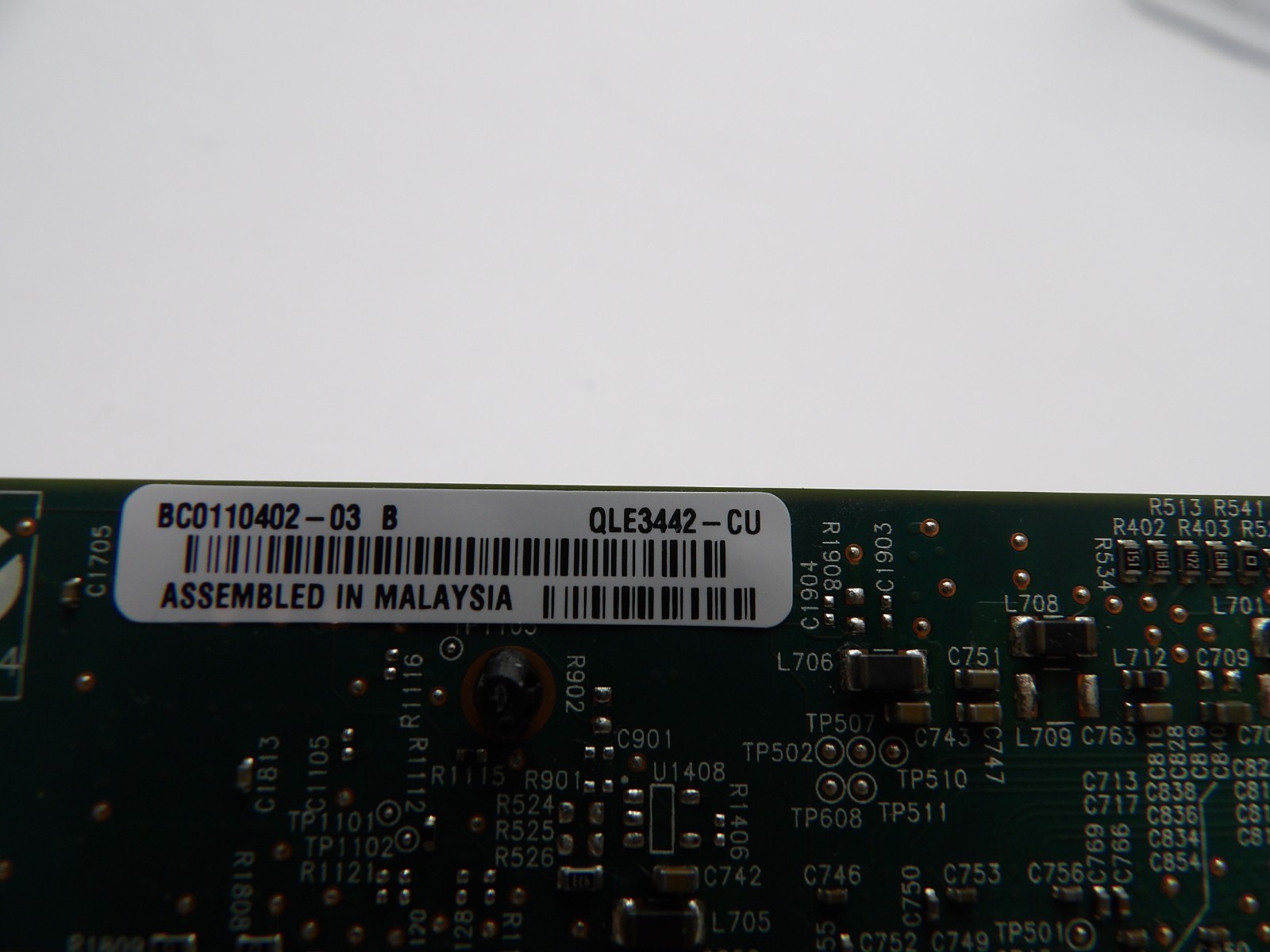 QLogic QLE3442-CU Dual Port 10GB SFP+ PCI-E 3.0 x8 Network Interface Card