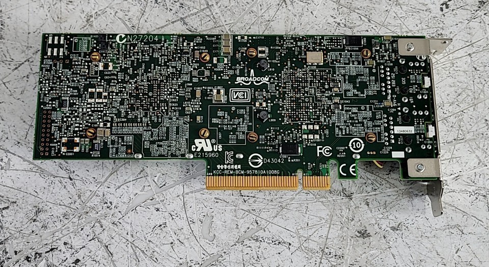 BROADCOM DELL BCM957810A1008G 0HN10N Low Profile Ethernet Card Dual-Port 10Gb