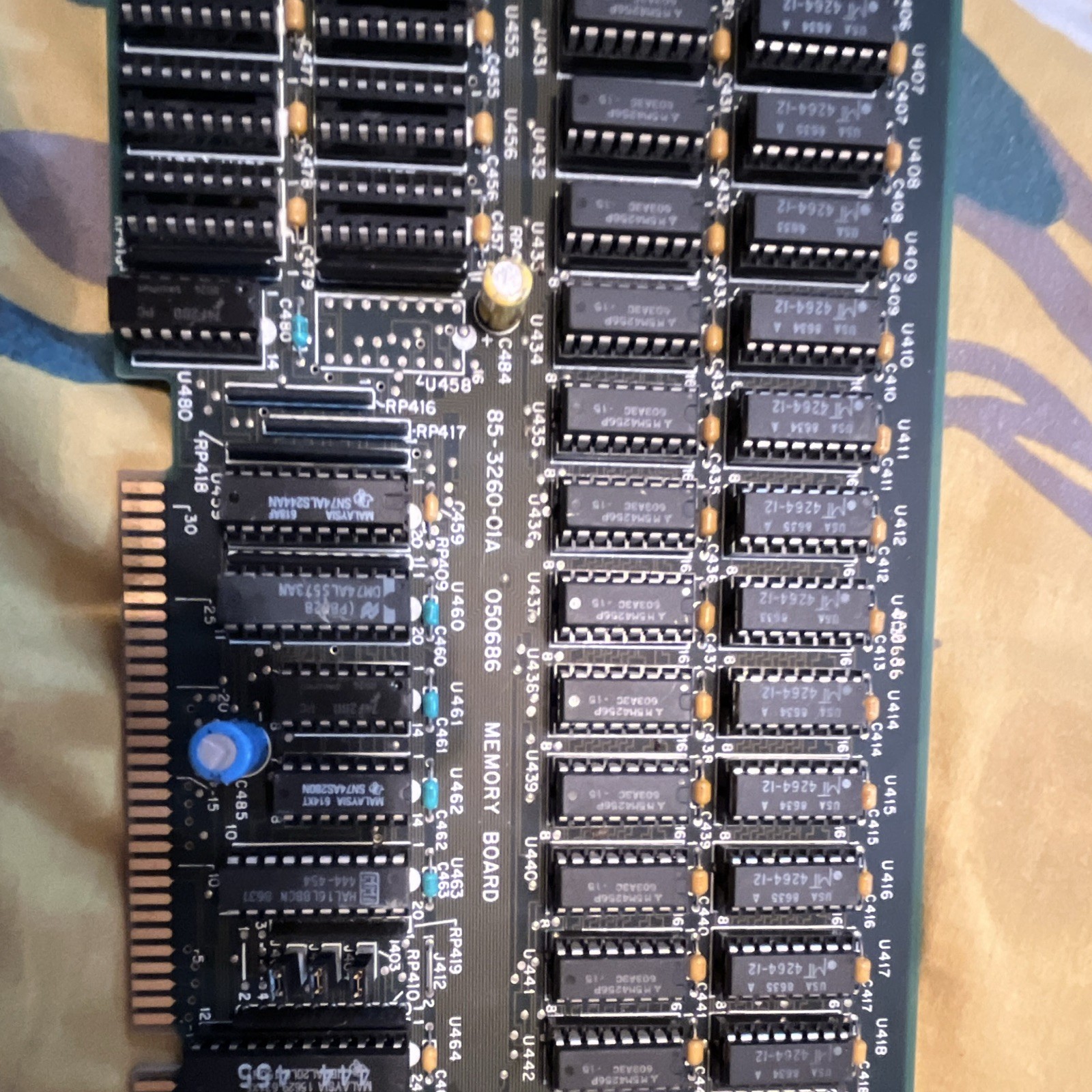 Texas Instruments DRAM Parity 30-Pin Proprietary Memory Board 85-3200-076