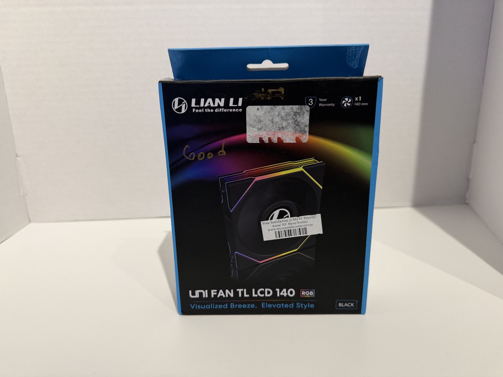 *Fans Only* Lian Li TL LCD 140mm – Black