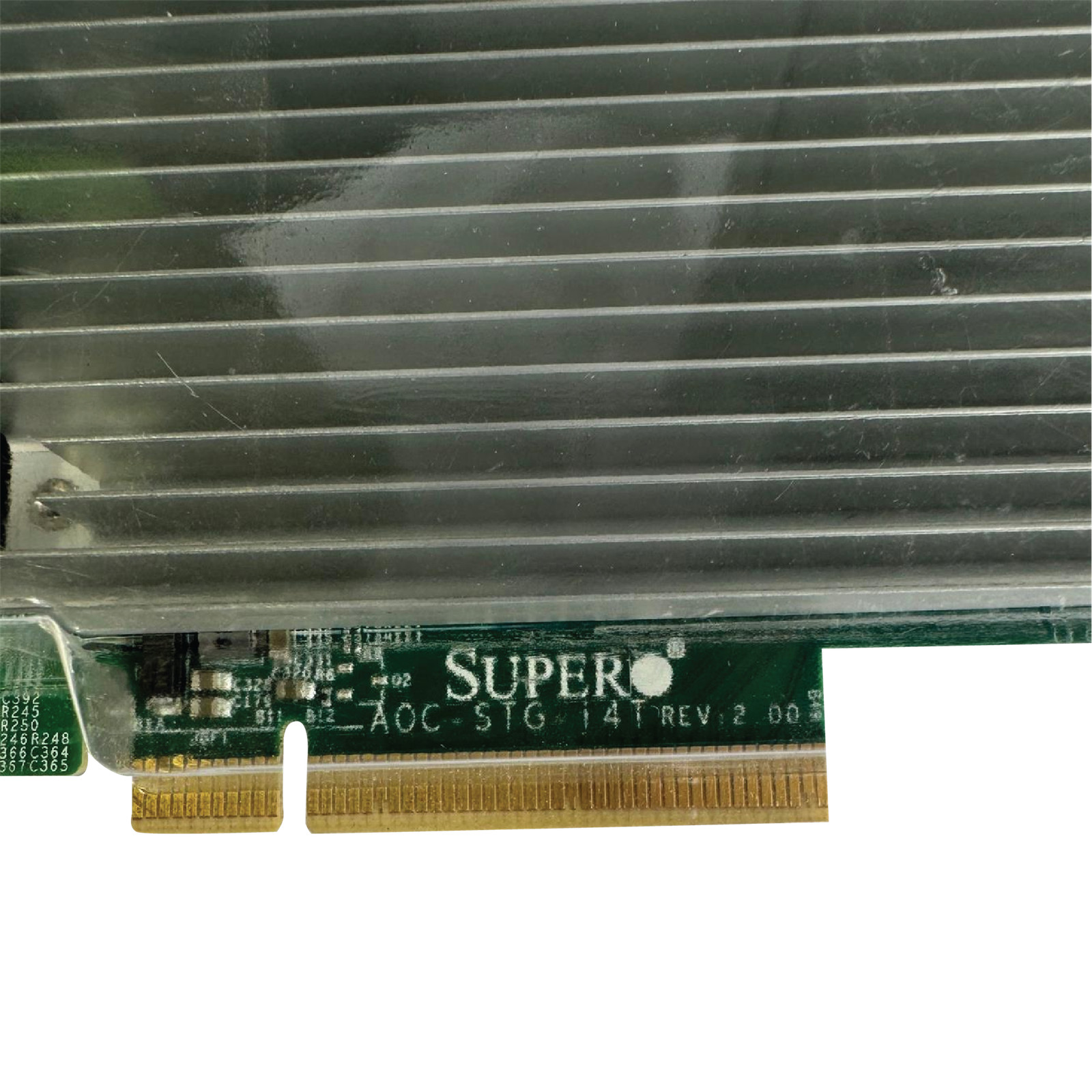 Supermicro AOC-STG-I4T 10GB RJ45 Quad Port PCIe x8 Server NIC Both Bracket