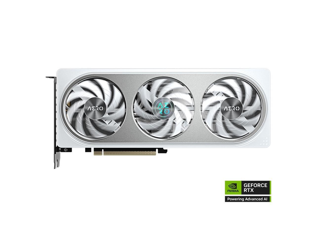 GIGABYTE AERO GeForce RTX 5060 Ti 8GB GDDR7 PCI Express 5.0 x8 ATX Graphics Card