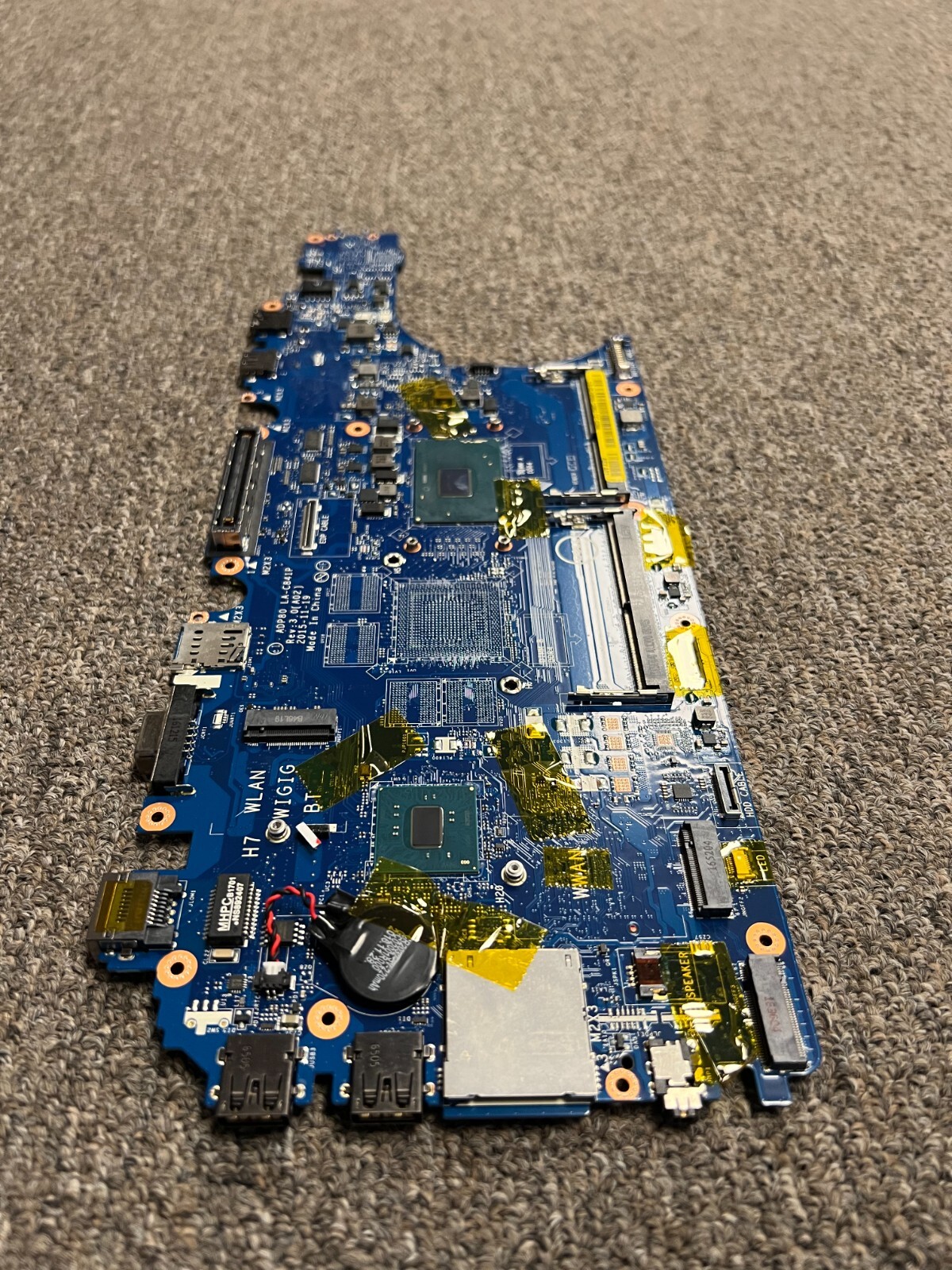 CHM56 0CHM56 Laptop Motherboard Dell Latitude E5570 I5-6300HQ 2.30GHz LA-C841P