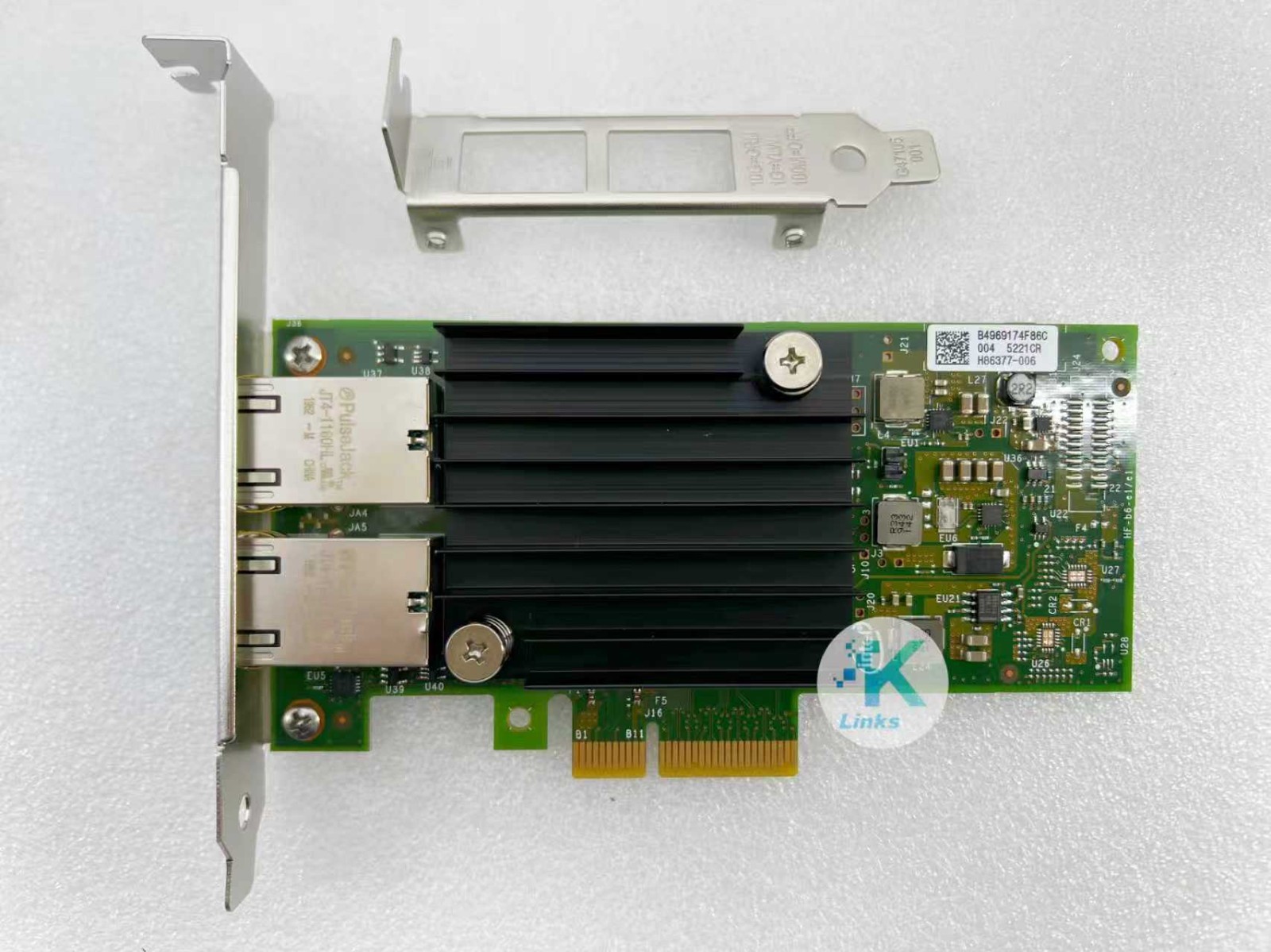 X550T2 Intel 10G PCIe3.0x4 Dual-port RJ-45 Converged Network Adapter X550T2BLK