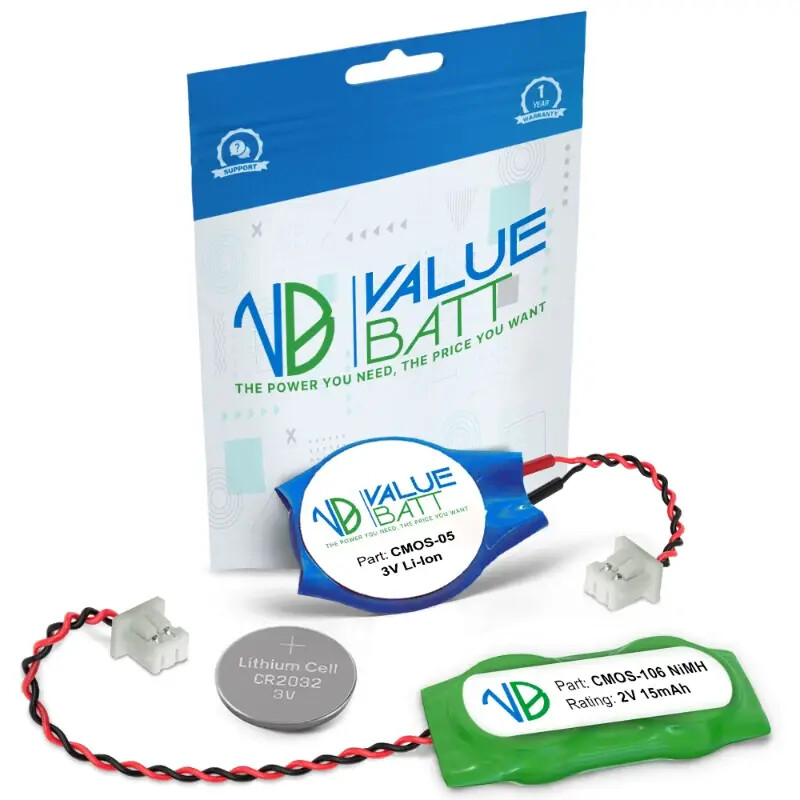 RTC BIOS CMOS Battery for MSI GE / GF / GL / GP / GS / GT / GX Series
